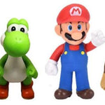 Colección de Figuras Mario Bros – ¡4 Personajes en Blíster Exclusivo!