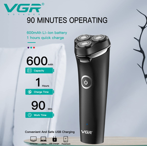 Afeitadora Premium VGR: Precisión profesional en la palma de tu mano