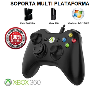 Control Xbox 360 – Control Alámbrico de Alto Rendimiento para PC y XBOX